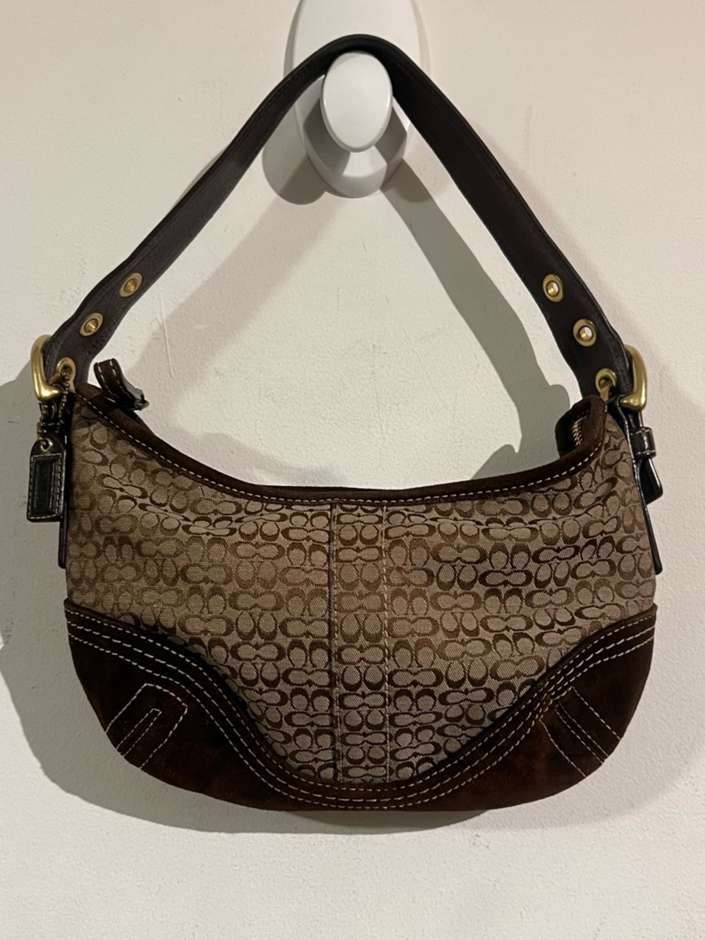Coach signature soho hobo bag